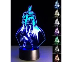 Beling 3D lampa, Batman , 7 barevná S163842AS