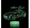 Beling 3D lampa, Mercedes Benz SLS AMG GT, 7 farebná O4
