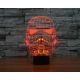 Beling 3D star wars lampa, Storm Trooper 2, 7 barevná S11