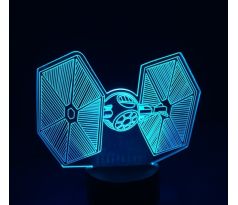 Beling 3D star wars lampa, The Fighter, 7 barevná S13