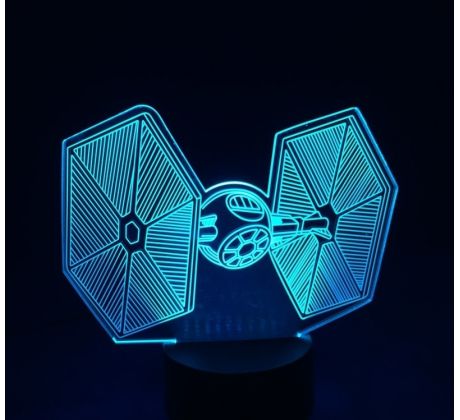 Beling 3D star wars lampa, The Fighter, 7 barevná S13