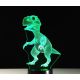 Beling 3D lampa, Dino, 7 barevná S27