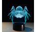 Beling 3D lampa, Pavúk, 7 barevná S45