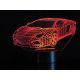 Beling 3D lampa, lamborghini , 7 barevná S61