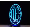 Beling 3D lampa, AC Miláno, 7 barevná S73