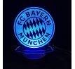 Beling 3D lampa, FC Bayern Mníchov, 7 barevná S79