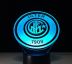 Beling 3D lampa, Inter Miláno, 7 barevná S83