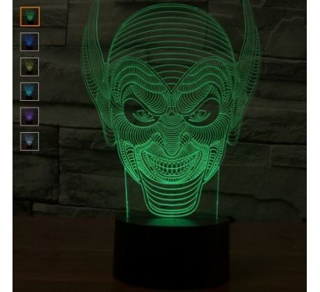 Beling 3D lampa, Goblin, 7 barevná S120