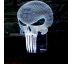 Beling 3D lampa, Punisher-lebka, 7 barevná S134