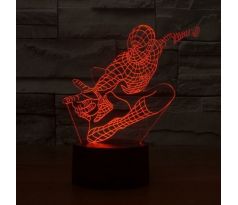 Beling 3D lampa, Spider Man 2, 7 barevná S135