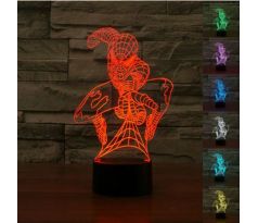Beling 3D lampa, Spider Man, 7 barevná S137