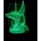 Beling 3D lampa, Anubis, 7 barevná S151