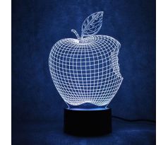 Beling 3D lampa, Apple, 7 barevná S152