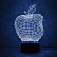 Beling 3D lampa, Apple, 7 barevná S152