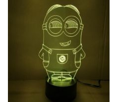 Beling 3D lampa, Mimon, 7 barevná S182