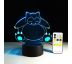 Beling 3D lampa, Snorlax, 7 barevná S221