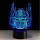 Beling 3D lampa, optimus prime maska, 7 barevná XS8