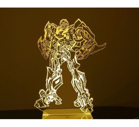 Beling 3D lampa, Bumblebee, 7 barevná S224