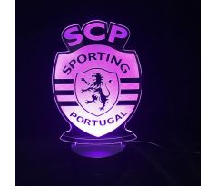 Beling 3D lampa, SCP Portugal, 7 barevná S228