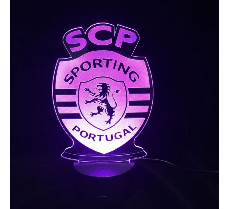 Beling 3D lampa, SCP Portugal, 7 barevná S228