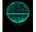 Beling Dětská lampa, Death Star, 7 barevná S9915
