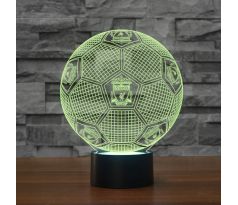 Beling Dětská lampa, Lopta s logom Liverpool, 7 barevná S9191