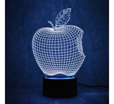 Beling Dětská lampa, Apple, 7 barevná S1152