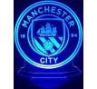 Beling 3D lampa, Manchester City, 7 barevná S229