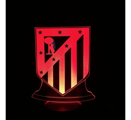 Beling Dětská lampa,, Atlético Madrid, 7 barevná S234 