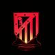 Beling Dětská lampa,, Atlético Madrid, 7 barevná S234 