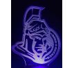 Beling 3D lampa, Ottawa Senators, 7 barevná S163842ES