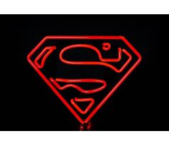 Beling 3D lampa, Superman, 7 barevná S163842KJ