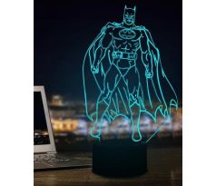 Beling Dětská lampa, Batman , 7 barevná S163842MN 