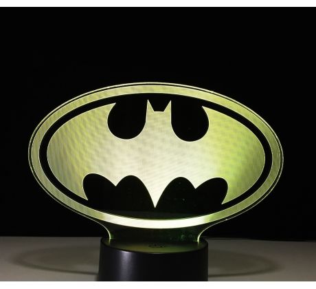 Beling Dětská lampa, Batman logo , 7 barevná S163842PO 