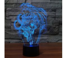 Beling 3D lampa,Illidan Stormrage , 7 barevná S163842TGA