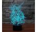 Beling 3D lampa,Sylvanas Windrunner , 7 barevná S163842TFDW