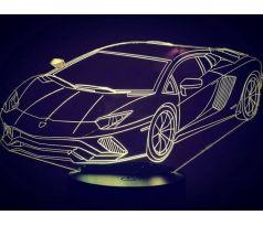 Beling 3D lampa,Lamborghini, 7 barevná DA1JDTFDFV2