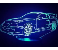 Beling 3D lampa,Toyota Supra , 7 barevná DFJE58JJW587