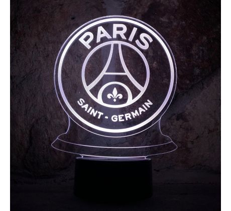 Beling 3D lampa, P.S.G Paris, 7 barevná S232
