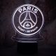 Beling 3D lampa, P.S.G Paris, 7 barevná S232
