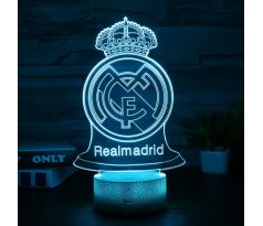 Beling 3D lampa, Real Madrid, 7 barevná S101