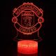 Beling 3D lampa, Manchester united, 7 barevná S98