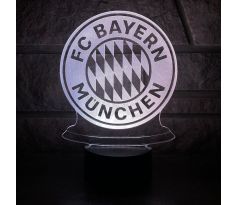 Beling 3D lampa, FC Bayern Mníchov, 7 barevná S79