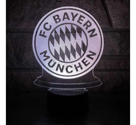 Beling 3D lampa, FC Bayern Mníchov, 7 barevná S79