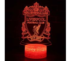 Beling 3D lampa, Liverpool, 7 barevná S70