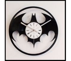 Beling nástenne vinylové hodiny Batman čierne, 59Gkd8DDS