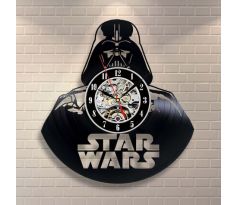 Beling nástenne vinylové hodiny Darth Vader čierne, 59A36Q5Dl