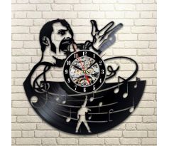 Beling nástenne vinylové hodiny Freddie Mercury čierne, AS785S695