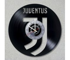 Beling nástenne vinylové hodiny Juventus čierne, GC2DCD