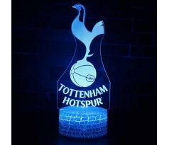 Beling 3D lampa,Tottenham hotspur, 7 barevná S233